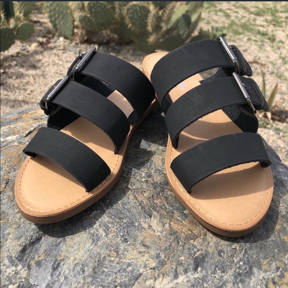 ✨ Final Price- Black Slide Sandals - Picture 3 of 5